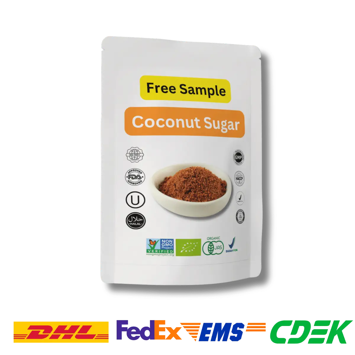 coconut sugar free samples